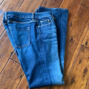 New York and Company jeans. Curvy low rise bootcut. size 2. Excellent cond